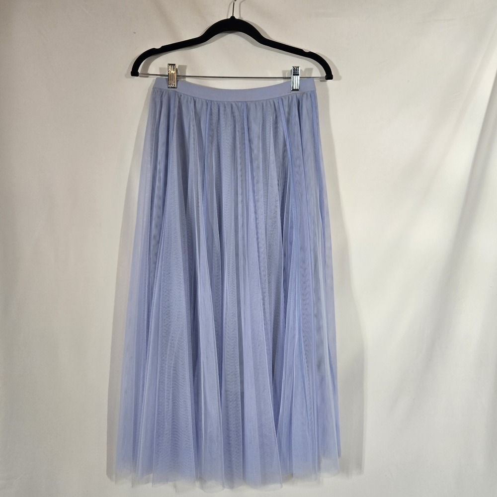 Blu Ivy Ethereal Sky Blue Tulle Skirt